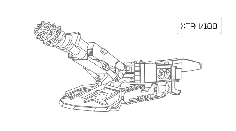 Проходческий комбайн XCMG XTR4/180