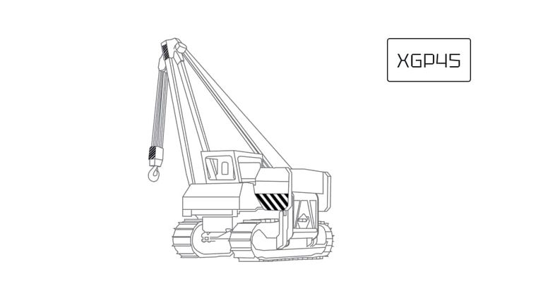 Трубоукладчик XCMG XGP45