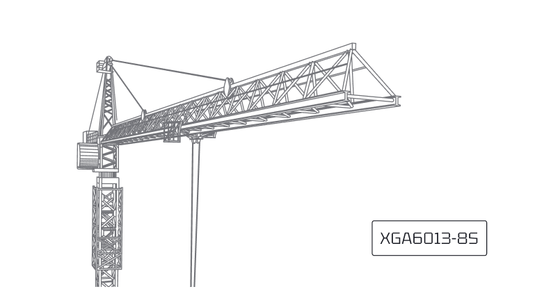 Башенный кран XCMG XGA6013-8S