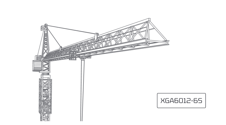 Башенный кран XCMG XGA6012-6S