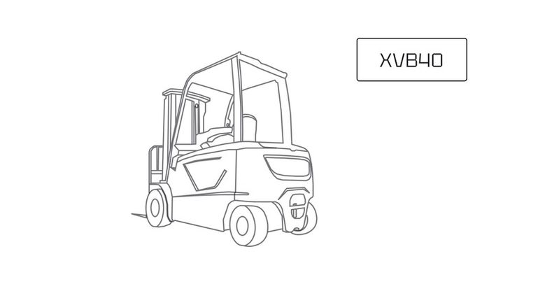 Вилочный погрузчик XCMG XVB40 Вилочный погрузчик XCMG XVB40