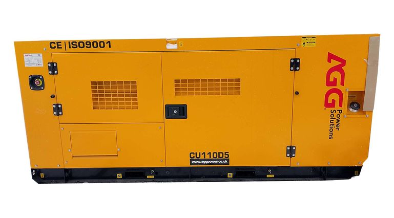 Дизель-генераторная установка (ДГУ) AGG Power CU110D5 80 кВт Cummins в шумозащитном кожухе Дизель-генераторная установка (ДГУ) AGG Power CU110D5 80 кВт Cummins в кожухе