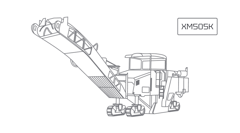 Дорожная фреза XCMG XM505K